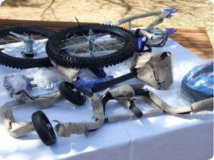 team building event Charity Bicycle Build Off